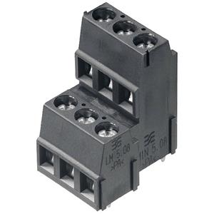 Weidmüller 1769110000 Schraubklemmblock 2.5mm² Polzahl (num) 10 Schwarz 50St.