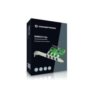 Conceptronics Conceptronic Emrick U34 - USB-adapter
