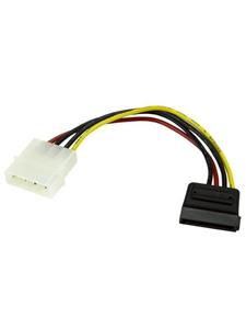 StarTech.com LP4 zu SATA Strom Kabel Adapter - Stromkabel