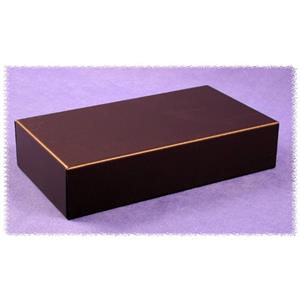 hammondelectronics Hammond Electronics 1431-14BK3 Gehäuse-Deckel 219 x 76 x 1 Stahl Schwarz 1St.