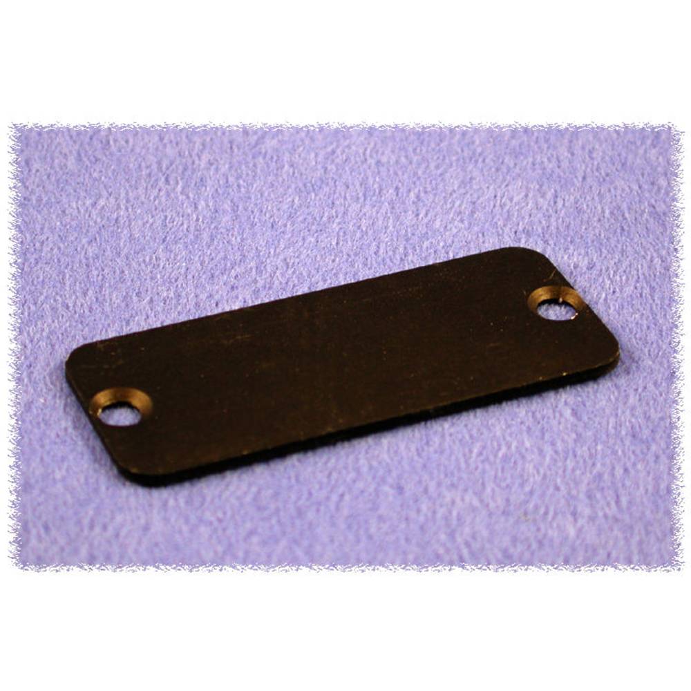 hammondelectronics Hammond Electronics 1455LALBK-10 Endplatte (L x B x H) 1.5 x 103 x 30.5mm Aluminium Schwarz 10St.