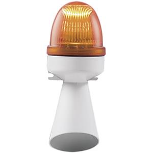 Grothe Optisch-akustischer Signalgeber Glühlampe 31341 HUPE WL 6311 24V DC 24V 96 dB