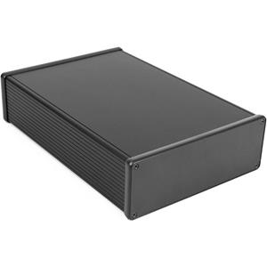 hammondelectronics Hammond Electronics 1455U2802BK Universal-Gehäuse 280 x 191 x 66 Aluminium extrudiert Schwarz (elox