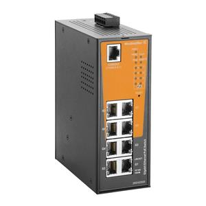 Weidmüller IE-SW-AL08M-8GTPOE Industrial Ethernet Switch 10 / 100 / 1000MBit/s PoE-Funktion