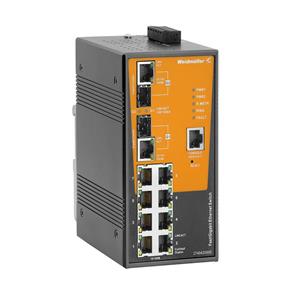 Weidmüller IE-SW-AL10M-8TX-2GC Industrial Ethernet Switch 10 / 100 / 1000MBit/s