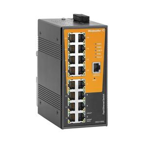 Weidmüller IE-SW-AL16M-16TX Industrial Ethernet Switch 10 / 100MBit/s