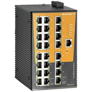 Weidmüllerlerlerlerlerlerler IE-SW-AL24M-24TX Industrial Ethernet Switch 10 / 100 MBit/s