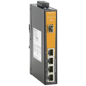Weidmüller IE-SW-EL05-4GT-1GESFP Industrial Ethernet Switch 10 / 100 / 1000MBit/s