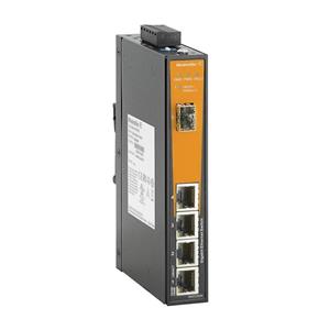 Weidmüller IE-SW-EL05-4GT-1GESFP Industrial Ethernet Switch 10 / 100 / 1000 MBit/s