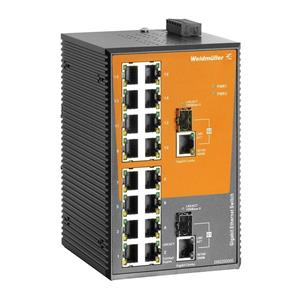 Weidmüllerlerlerlerlerlerlerlerlerlerlerlerlerlerlerlerlerlerlerlerlerlerlerlerlerlerlerlerlerlerler IE-SW-EL18-16TX-2GC Industrial Ethernet Switch 10 / 100 / 1000 MBit/s