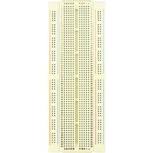 TRU COMPONENTS Breadboard Verschuifbaar Totaal aantal polen 840 (l x b x h) 172.7 x 64.5 x 8.5 mm 1 stuk(s)