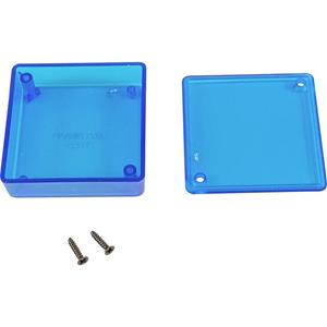 hammondelectronics Hammond Electronics 1551TTBU Universal-Gehäuse 60 x 60 x 20 ABS Blau (transparent)