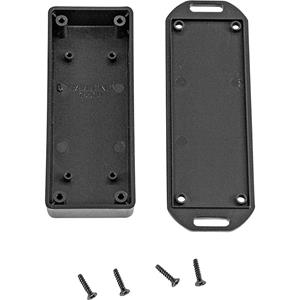 hammondelectronics Hammond Electronics 1551UFLBK Universal-Gehäuse 100 x 40 x 20 ABS Schwarz