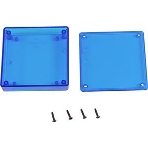 hammondelectronics Hammond Electronics 1551XTBU Universal-Gehäuse 80 x 80 x 20 ABS Blau (transparent)