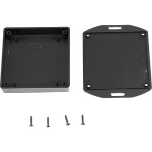 hammondelectronics Hammond Electronics 1551XXFLBK Universal-Gehäuse 80 x 80 x 15 ABS Schwarz
