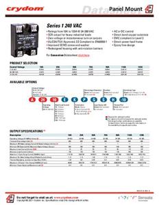 Crydom D2425K-10 CRZ SSR