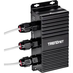 Trendnet »TI-EU120 2-Port UPoE Extender Industrial Outdoor Gigabit« Netzwerk-Switch