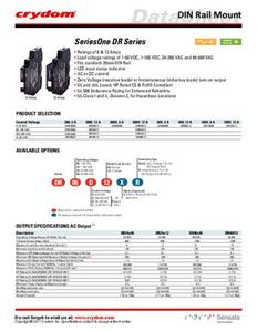 Crydom Halfgeleiderrelais DR48D06R 1 stuk(s)