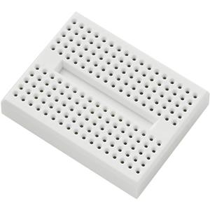 TRU COMPONENTS Breadboard Wit Totaal aantal polen 170 (l x b x h) 45.72 x 35.56 x 9.40 mm 1 stuk(s)