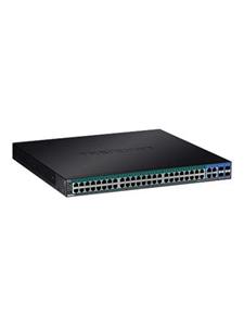 Switch Trendnet Tpe-5048ws Gigabit Ethernet Schwarz