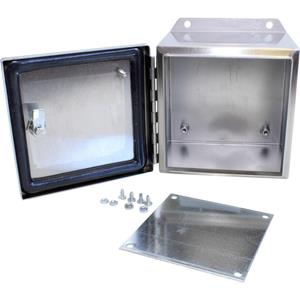 hammondelectronics Hammond Electronics Wandbehuizing 152 x 152 x 102 RVS RVS 1 stuk(s)
