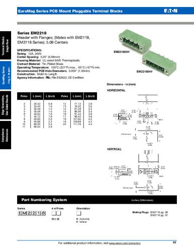 bussmannbyeaton Bussmann by Eaton EM221803V BS