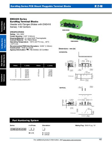 bussmannbyeaton Bussmann by Eaton EM242608H BS