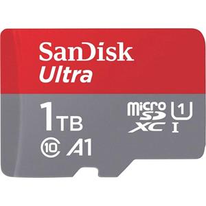 SanDisk Ultra microSDXC-kaart 1 TB Class 10, UHS-I Incl. SD-adapter