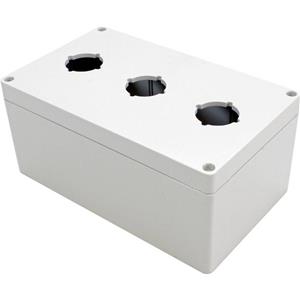 hammondelectronics Hammond Electronics 1554PB3 Universal-Gehäuse 200 x 120 x 90 Polycarbonat Grau 1St.