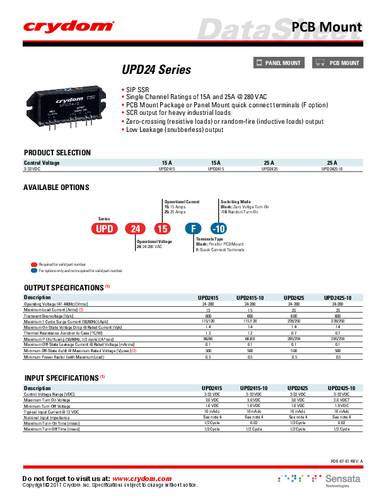 Crydom UPD2425F-10 CRZ