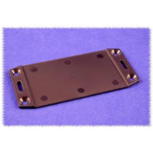 hammondelectronics Hammond Electronics 1591FCBK Flanschplatte (L x B) 145mm x 62mm ABS Schwarz