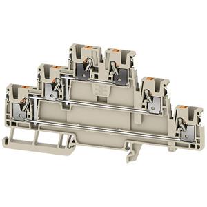 Weidmüller A3T 2.5 VL DL 2735510000 Beige 25St.