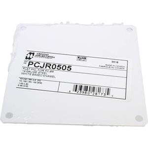 hammondelectronics Hammond Electronics Montageplaat Staal Wit (l x b x h) 122 x 122 x 1.8 mm 1 stuk(s)