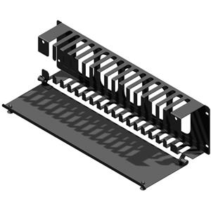 hammondelectronics Hammond Electronics PCMDS19005BK1 Kabelführung schwenkbar (B x H x T) 483 x 133 x 76mm 1St.