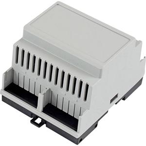 hammondelectronics Hammond Electronics DIN-rail-behuizing 90 x 70 x 58 Polycarbonaat Lichtgrijs 1 stuk(s)