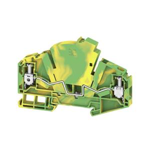 Weidmüller WTTB 6 PE 2710100000 Groen-geel 50 stuk(s)
