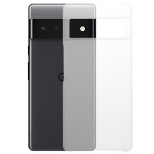 Google Pixel 6 Pro Geruberiseerd Kunststof Hoesje - Doorzichtig