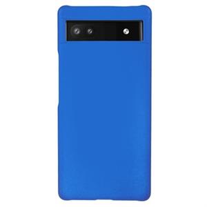 Google Pixel 6a rubberen plastic behuizing - blauw