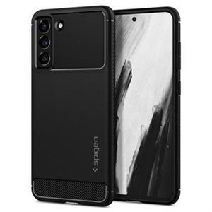 Spigen Rugged Armor Case für das Samsung Galaxy S21 FE - Schwarz