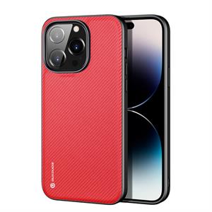 Dux Ducis Fino Series iPhone 14 Pro Hybrid Hoesje - Blauw