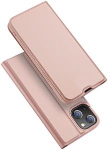 Dux Ducis Slim TPU Klapphülle Schwarz für das iPhone 14 - Rose Gold