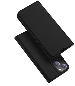 Dux Ducis Skin Pro iPhone 14 Max Flip Hoesje - Zwart