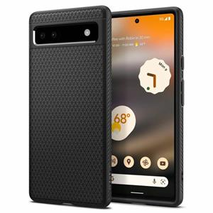 Spigen Liquid Air Google Pixel 6a TPU Hoesje - Zwart