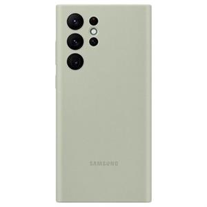 Samsung Silicone Cover für Galaxy S22 Ultra (Olive Green)