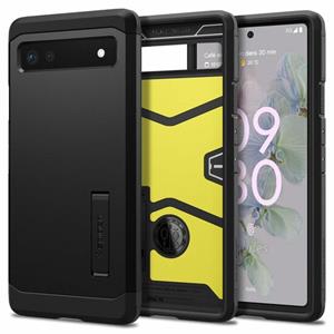 Spigen Tough Armor Google Pixel 6a Cover - Zwart