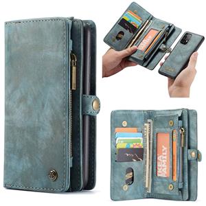 Vintage Wallet hoesje Samsung A72 Blauw