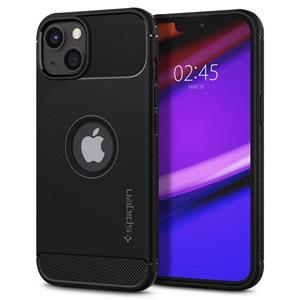 Spigen Rugged Armor Case für das iPhone 13 - Schwarz