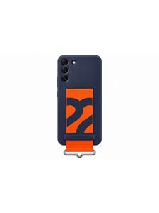 Samsung Galaxy S22+ 5G Siliconen Cover met Strap EF-GS906TNEGWW - Navy