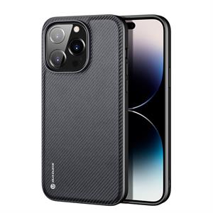 Dux Ducis Fino iPhone 14 Pro Max Hybrid Case - Zwart