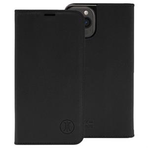 JT Berlin BookCase Tegel iPhone 13 Pro Leren Flip Hoesje - Zwart